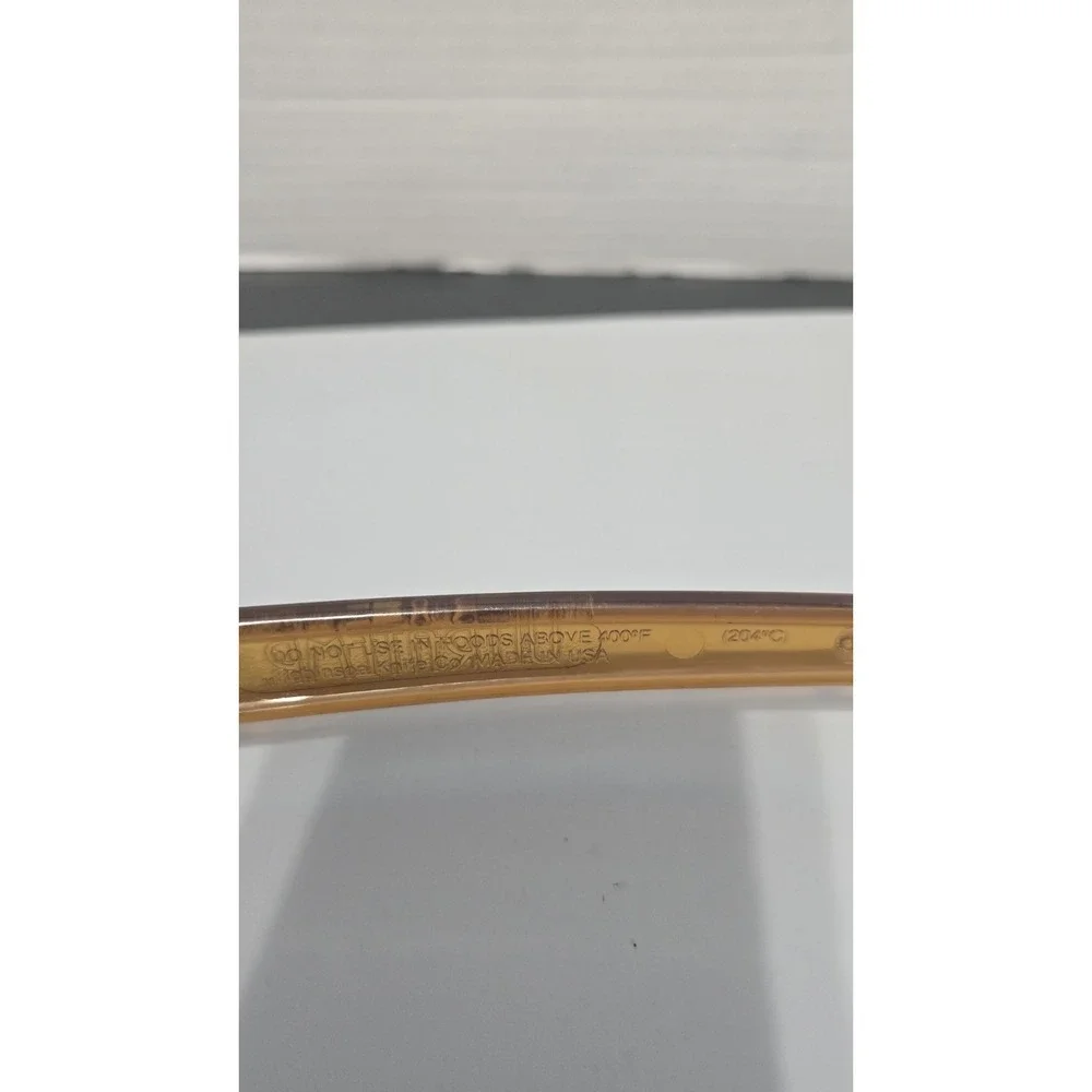 Vintage Robinson Knife Co. Amber Ultratemp Slotted Spactula Made In USA